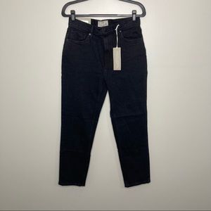 EVERLANE The Original Cheeky Jeans High Rise Black 30 “Like New”